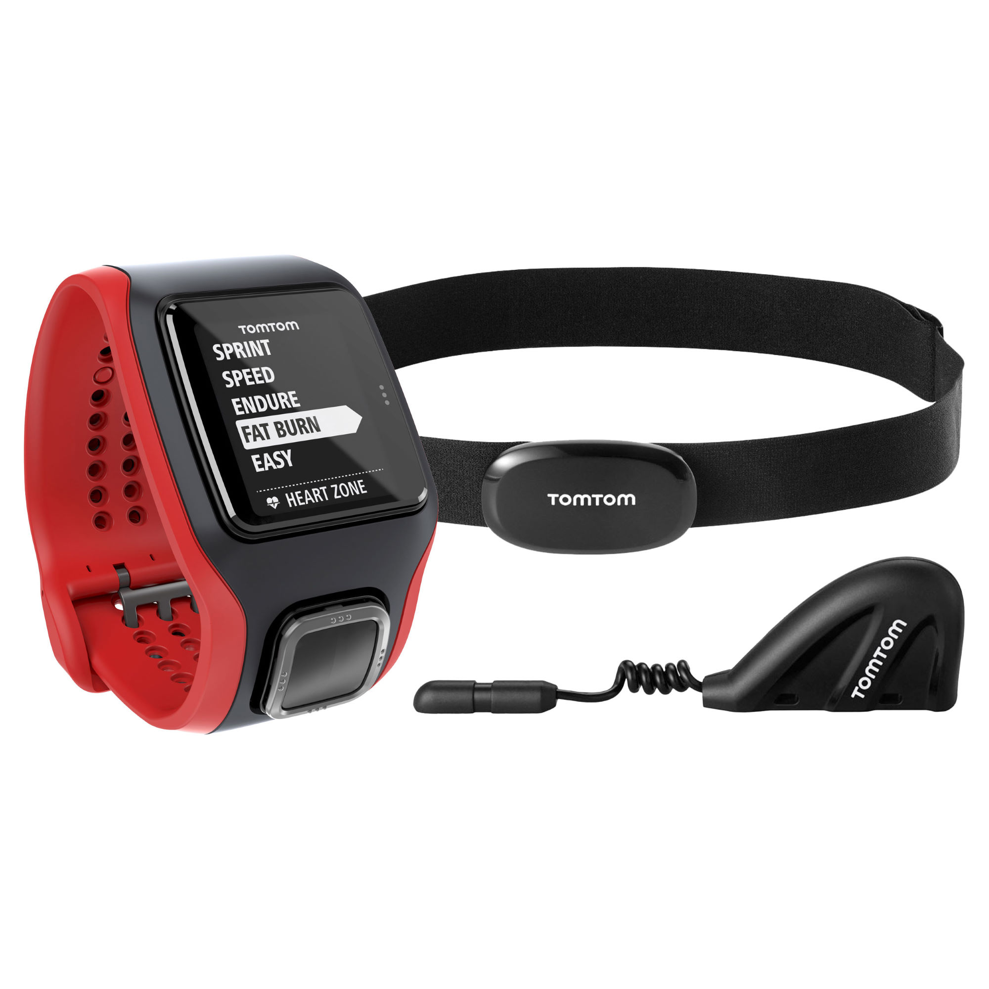 tomtom multisport cardio gps horloge