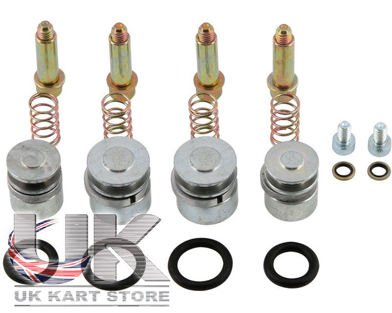 R/R 4 Piston Self Adjusting Tripmatic Brake Caliper Service Kit UK KART STORE eBay