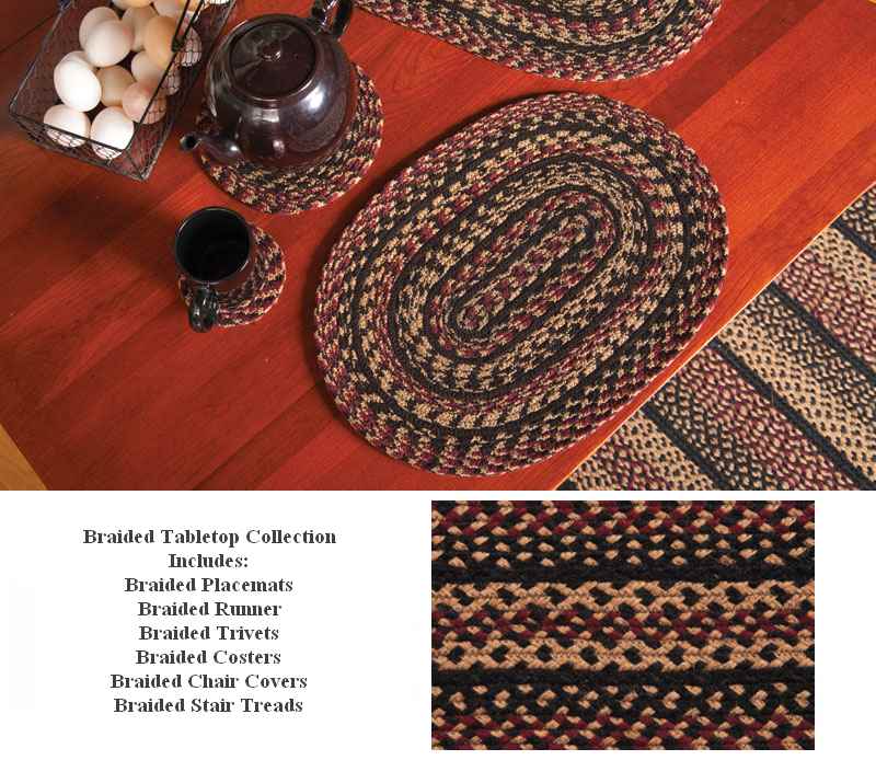 Jute Braided Table Runner 13" x 48" eBay
