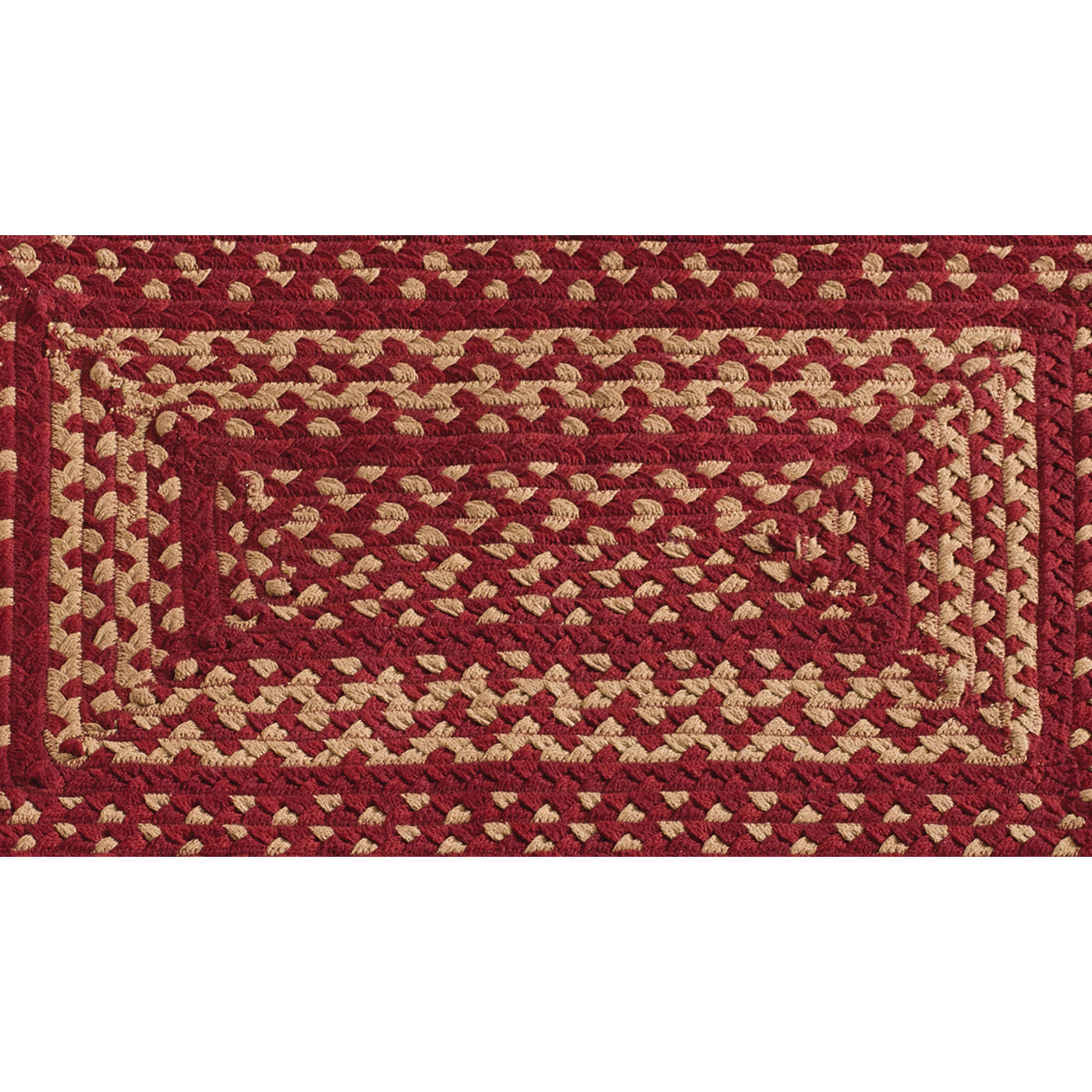 Primitive Winesap Braided Jute Indoor Rectangle Oval Rug Park Designs