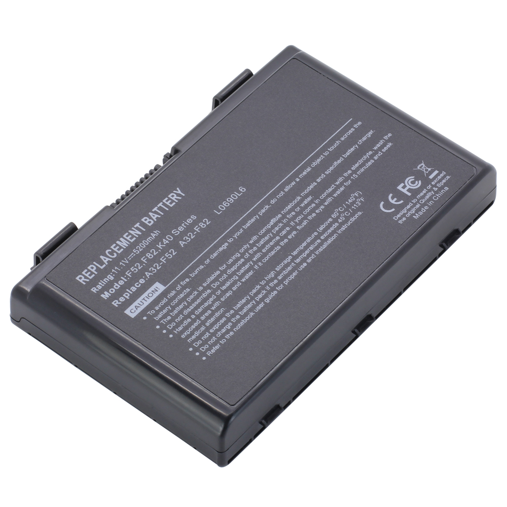 Laptop Battery for ASUS A32F82 A32F52 F52 K50 K51 K60 K61 P50 P81 K70