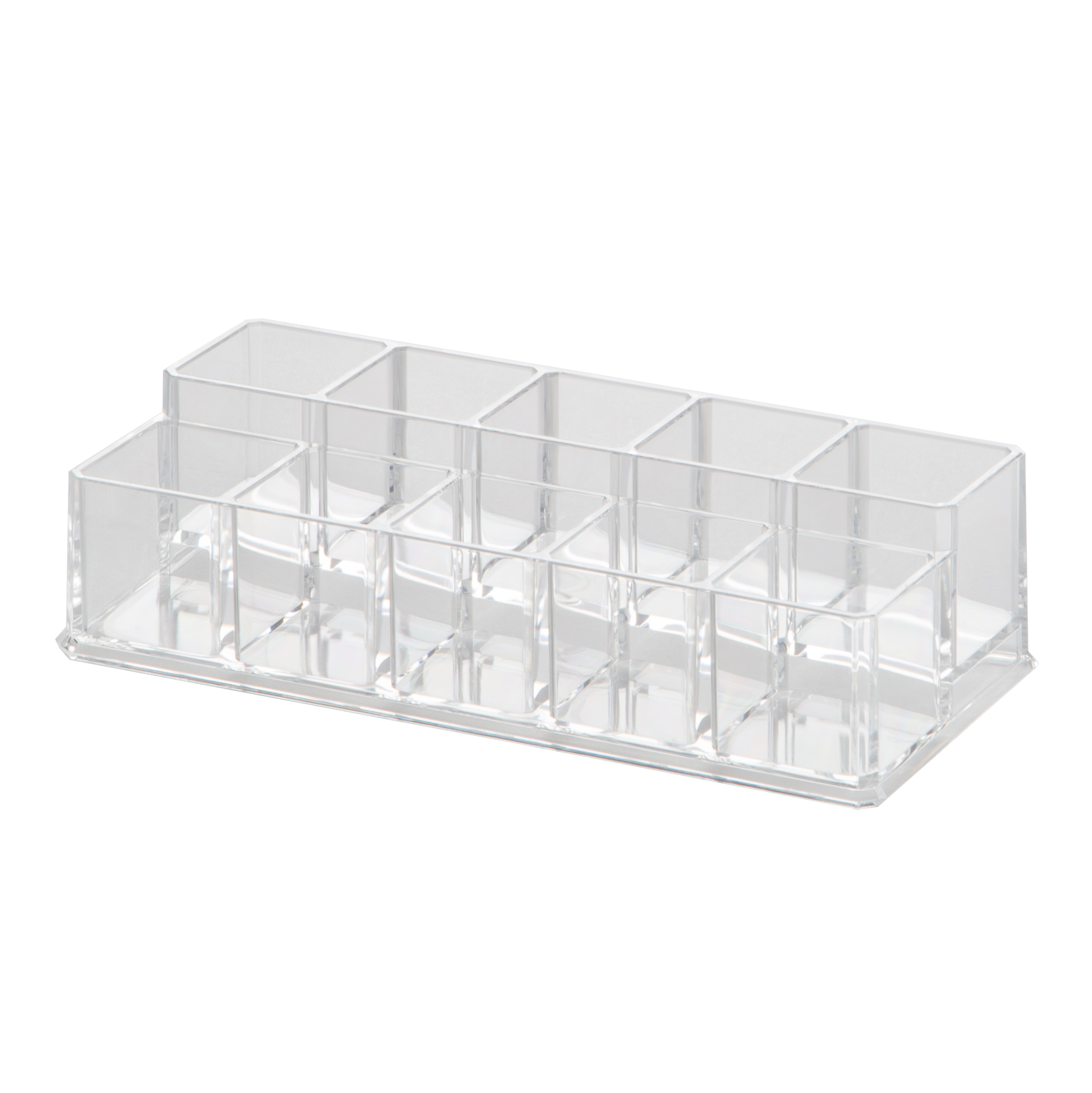 HomeCrate Clear Cosmetic Storage Organizer/Nail Polish Tray eBay