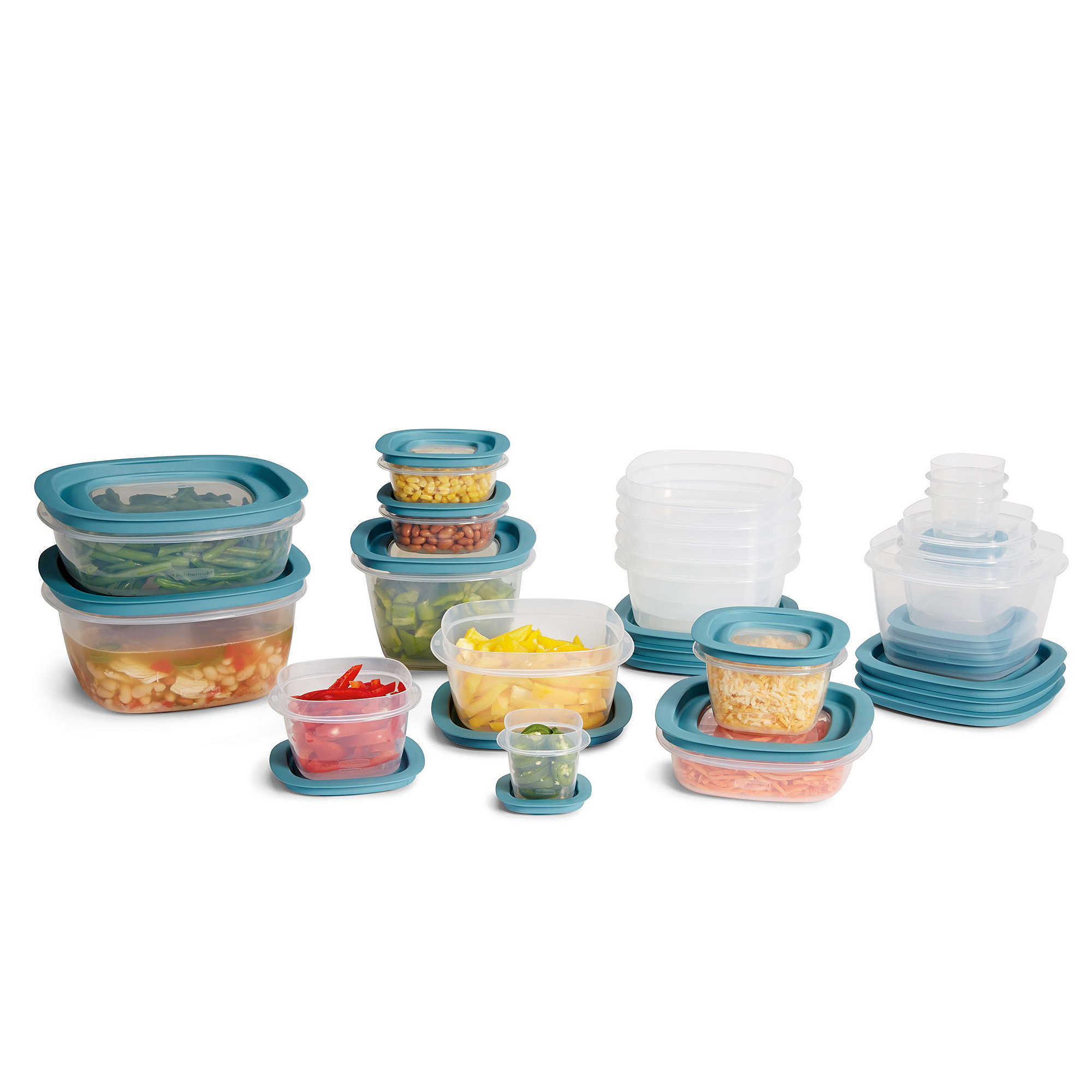 Rubbermaid food storage with Tritan plastic and Easy Fine Lids eBay
