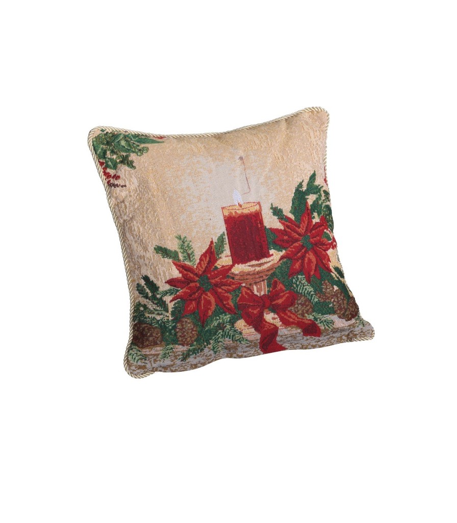 Holiday Seasonal Tapestry Decorative Christmas Cushion Cover 18