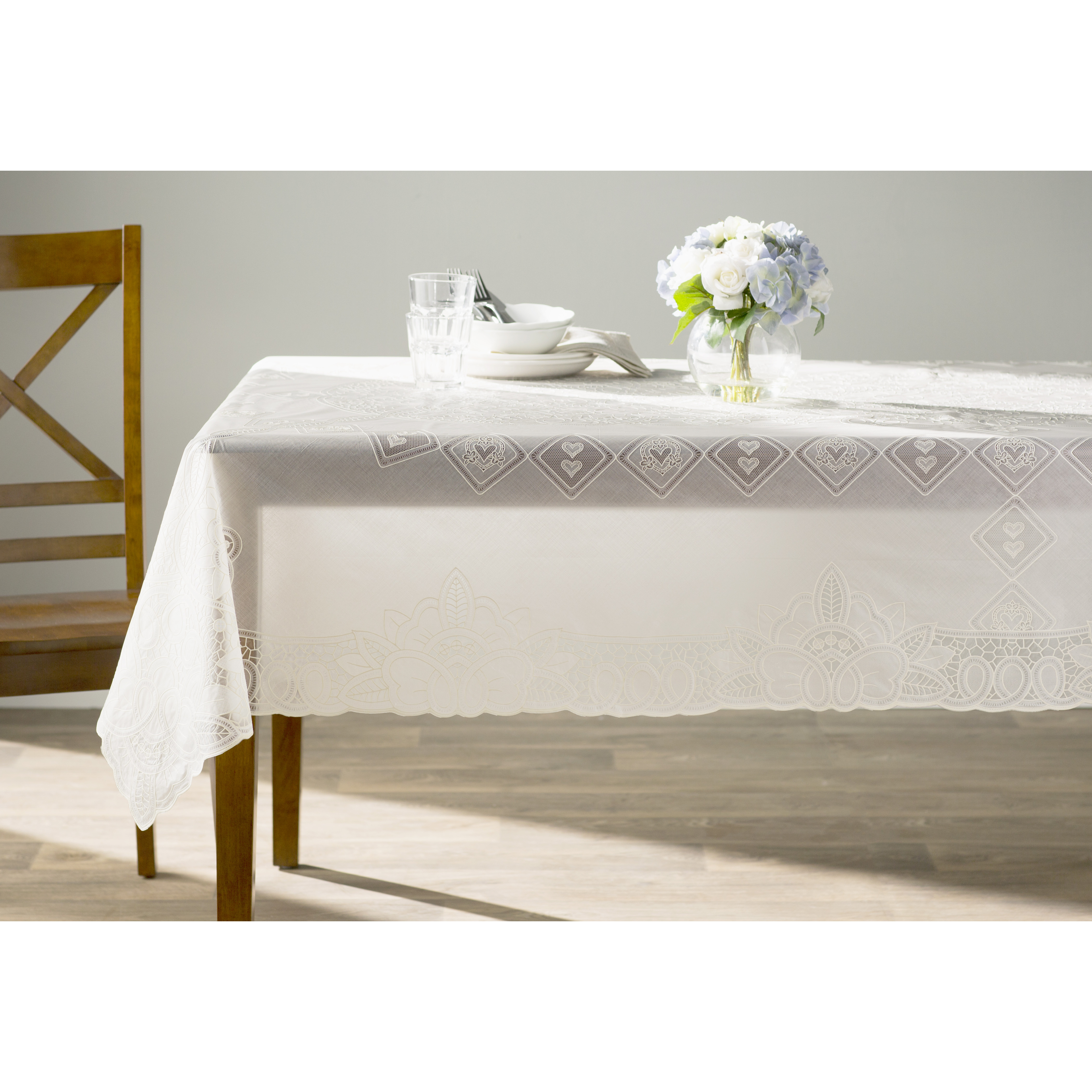 Vinyl Lace Betenburg Design Tablecloth eBay