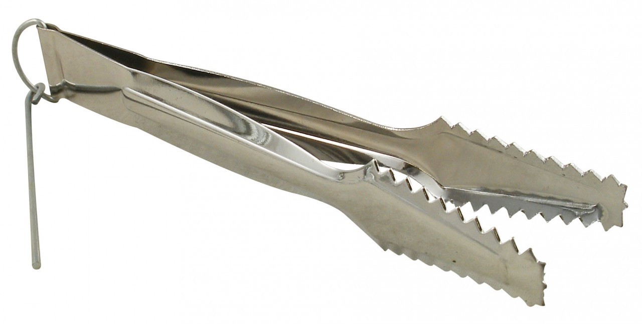 Shisha Hookah Nargile Metal Coal / Charcoal Tongs BBQ Silver Durable