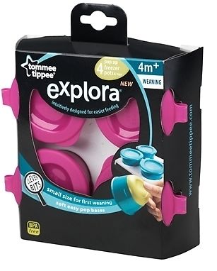 tommee tippee explora 4 pop up freezer pots and tray ebay tommee tippee explora 4 pop up freezer pots and tray ebay