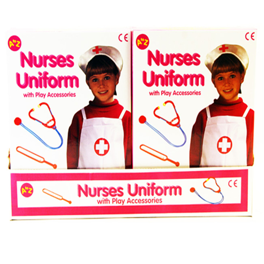 Childrens Girls Dress Up Nurse Uniform Outfit with Play Accessories eBay