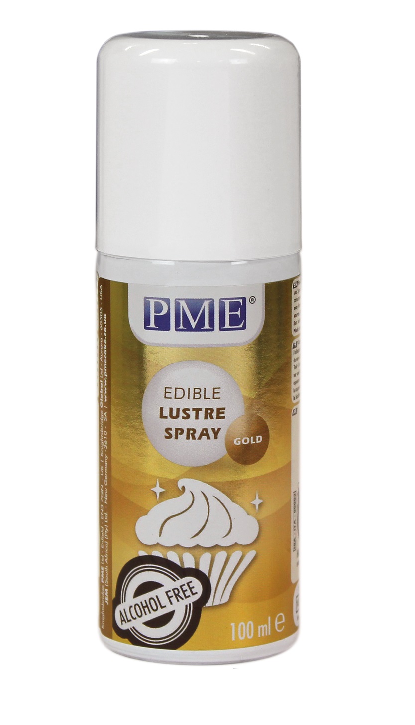 PME Lustre Spray Paint Edible For Cake Food Fondant Icing