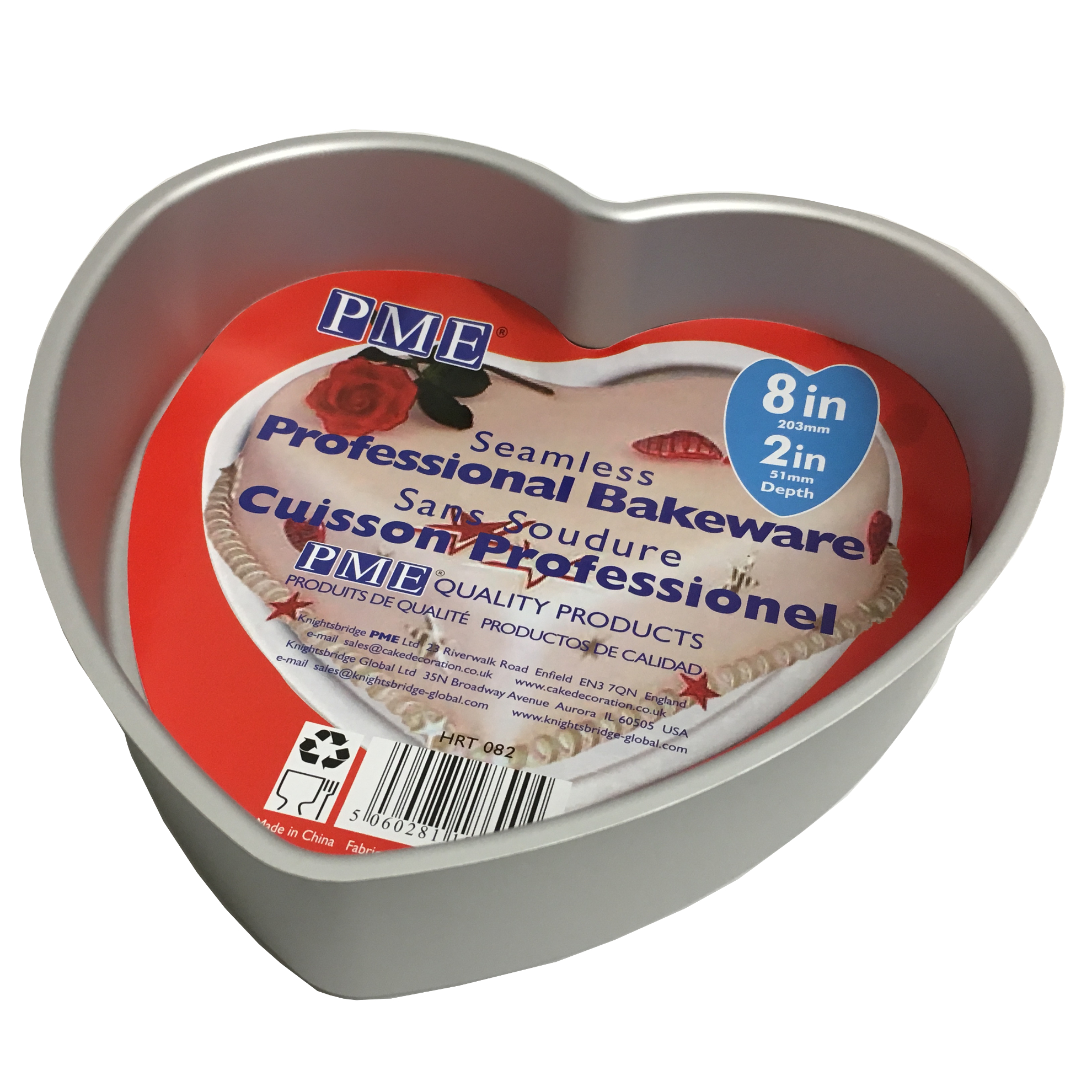 PME Heart Shaped Cake Baking Tin Pan Mould for Valentines ...