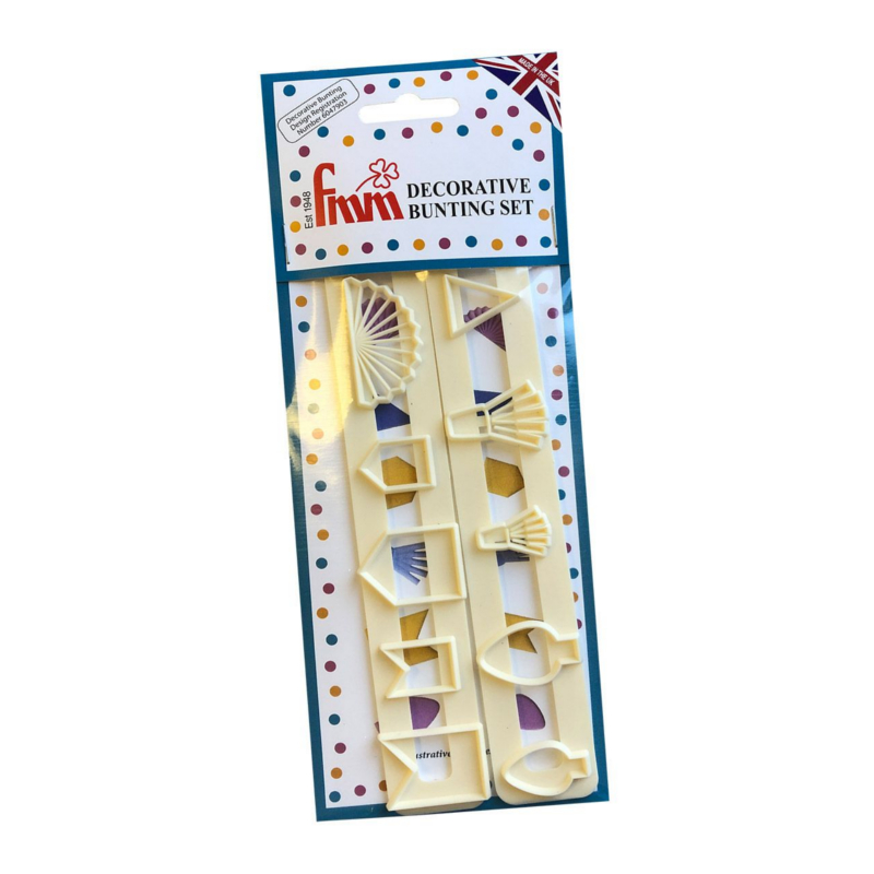 Cake Decorating FMM Decorative Bunting Sugarcraft Icing Cutter