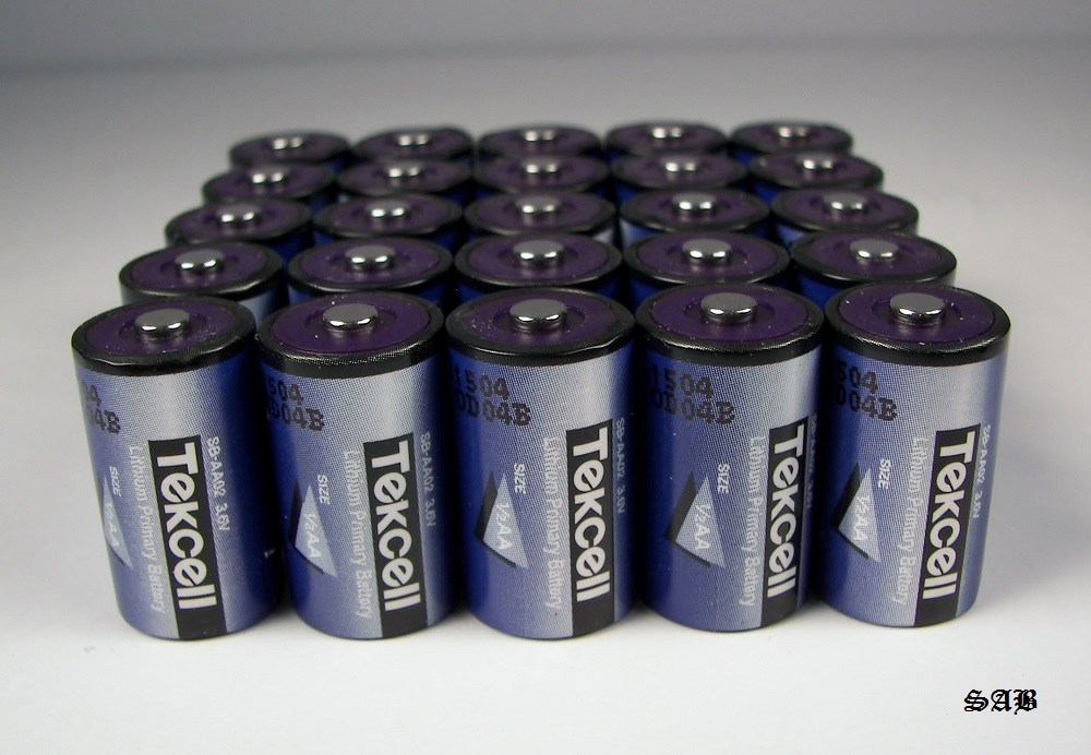 (2) Tekcell 14250 1/2AA LITHIUM BATTERIES FOR SAFT LS-14250 LS-14250C ...