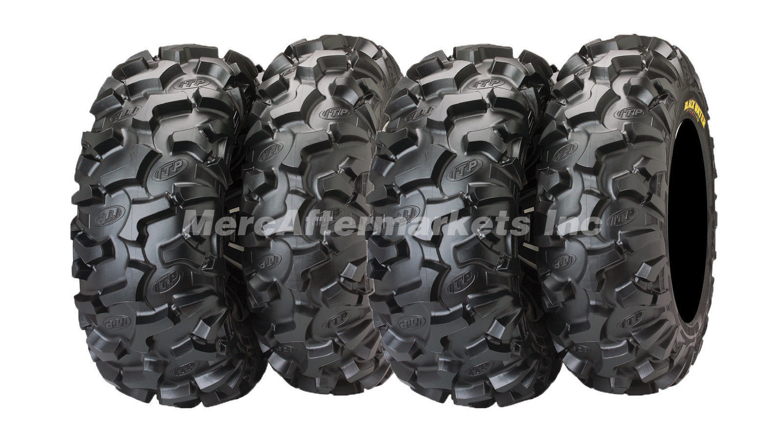 ITP BlackWater Evolution Radial ATV / UTV Tires 30x10x15 Set