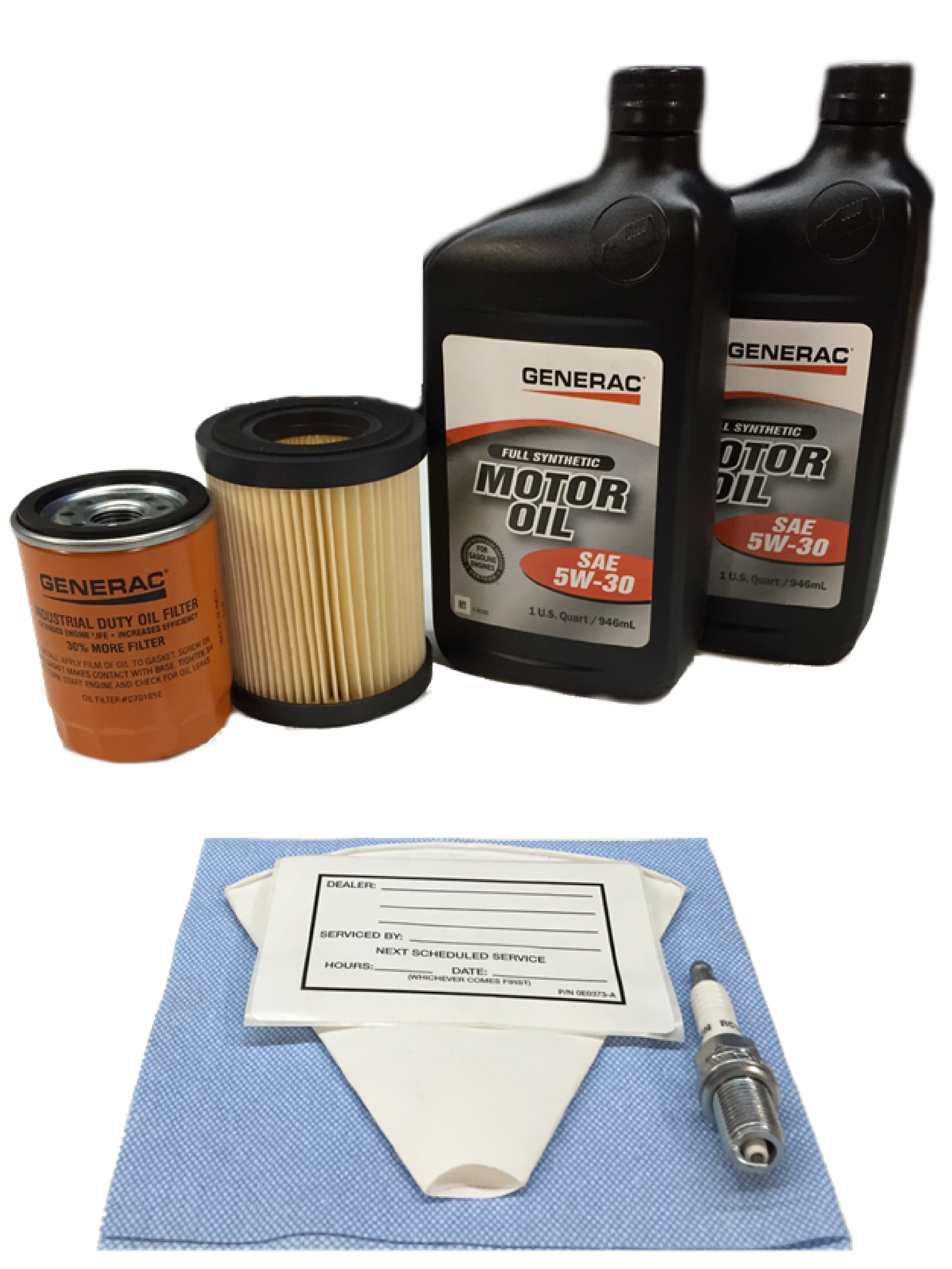Generac 0J57640SSM 8kW Service Maintenance Kit with Synthetic Oil eBay
