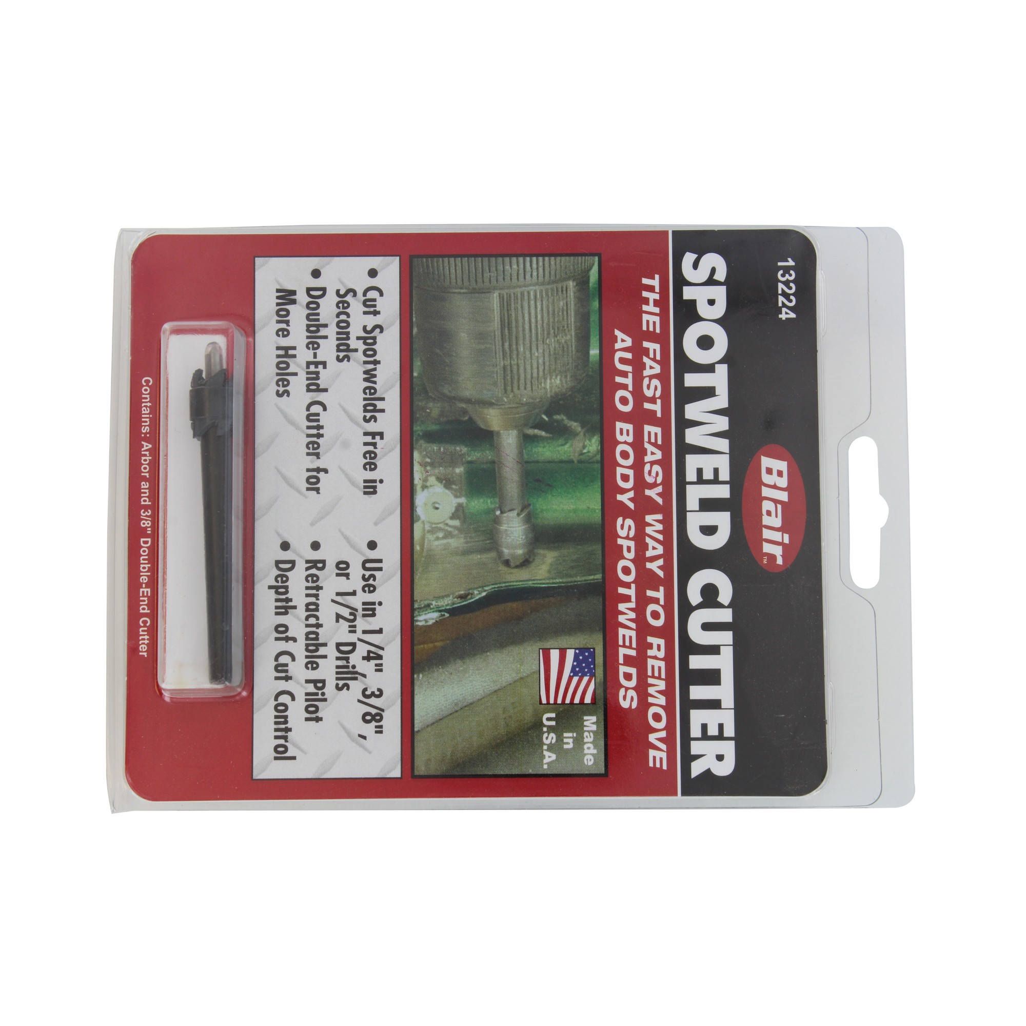 Blair 13224 DoubleEnd Spotweld Cutter (BLR13224) 1/4" Shank 3/8