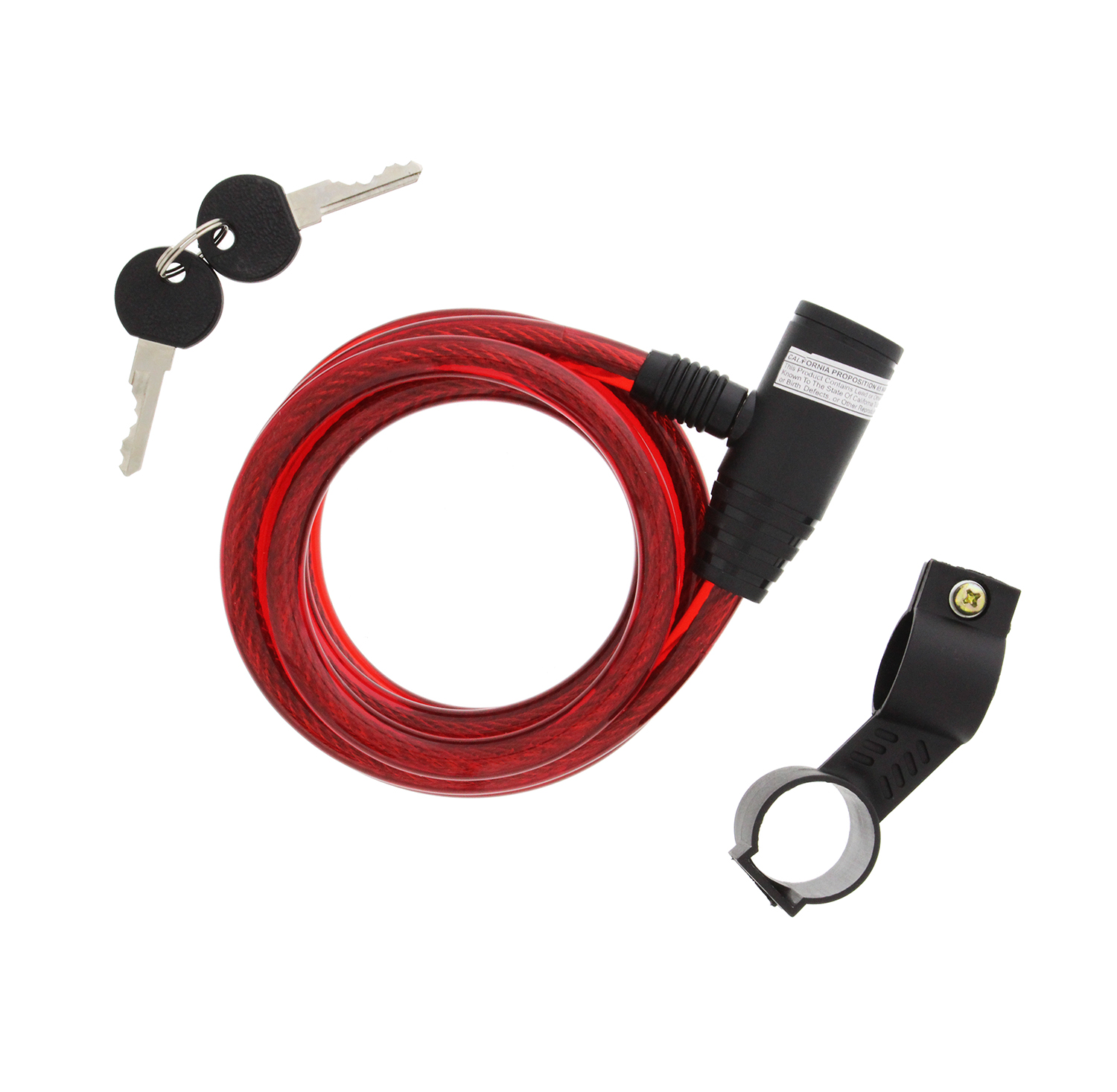 Men Women Kids Bicycle Tire Wheel Bike Cable Lock /& Key 72” Inch Steel Cord