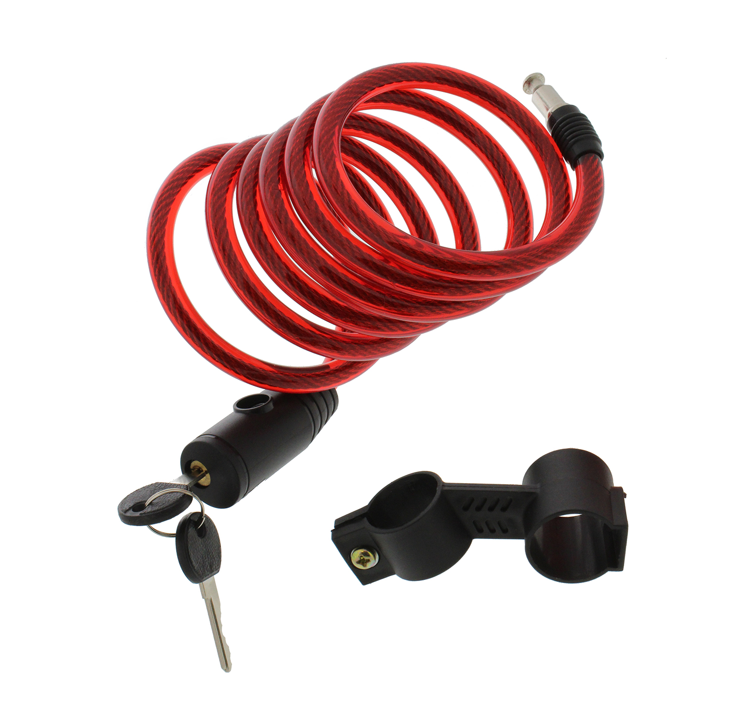 Bike Cable Lock /& Key 72” Inch Steel Cord Men Women Kids Bicycle Tire Wheel