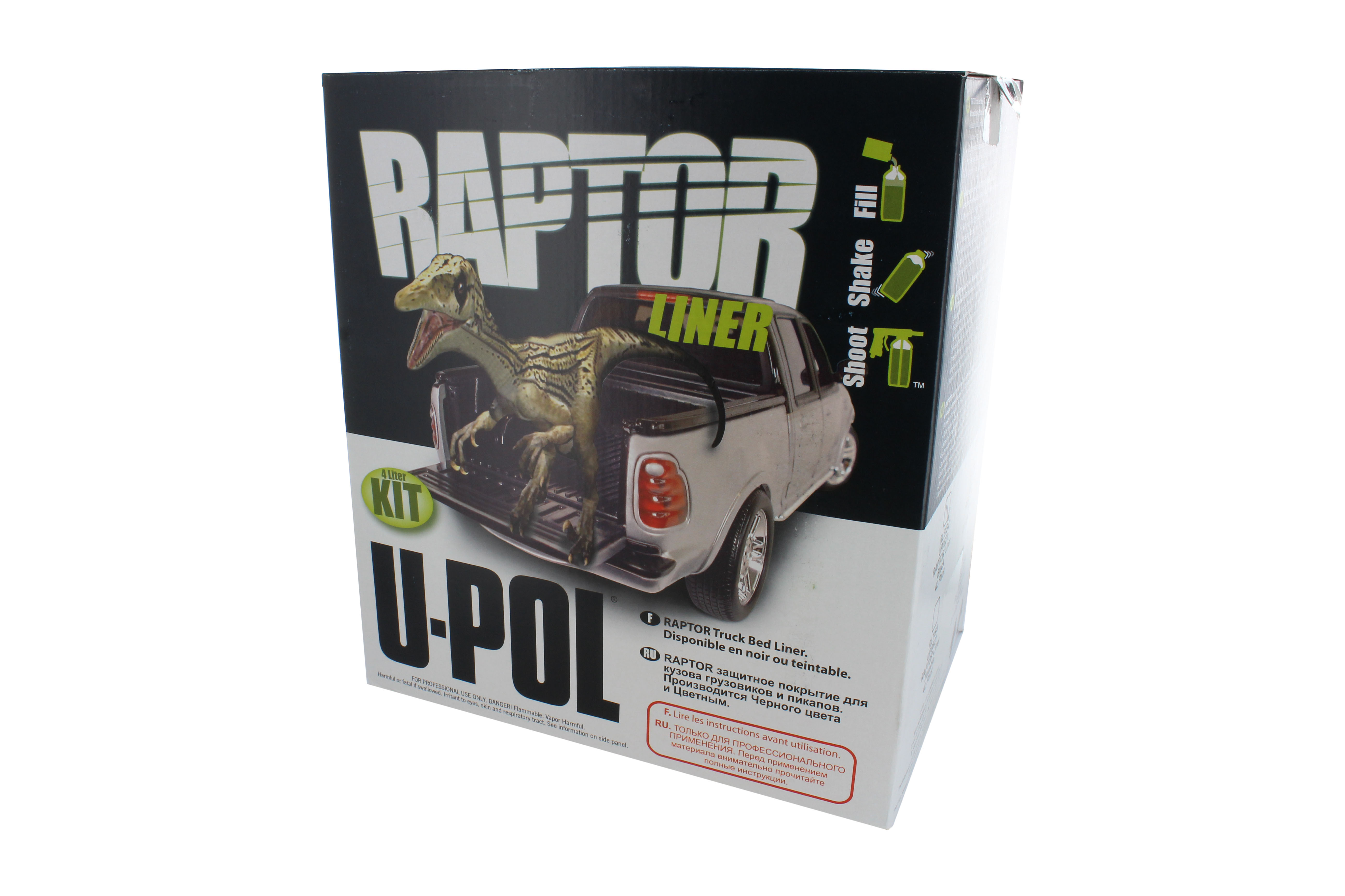 U-Pol Raptor BLACK Truck Bed Liner Kit UPOL 820 | eBay