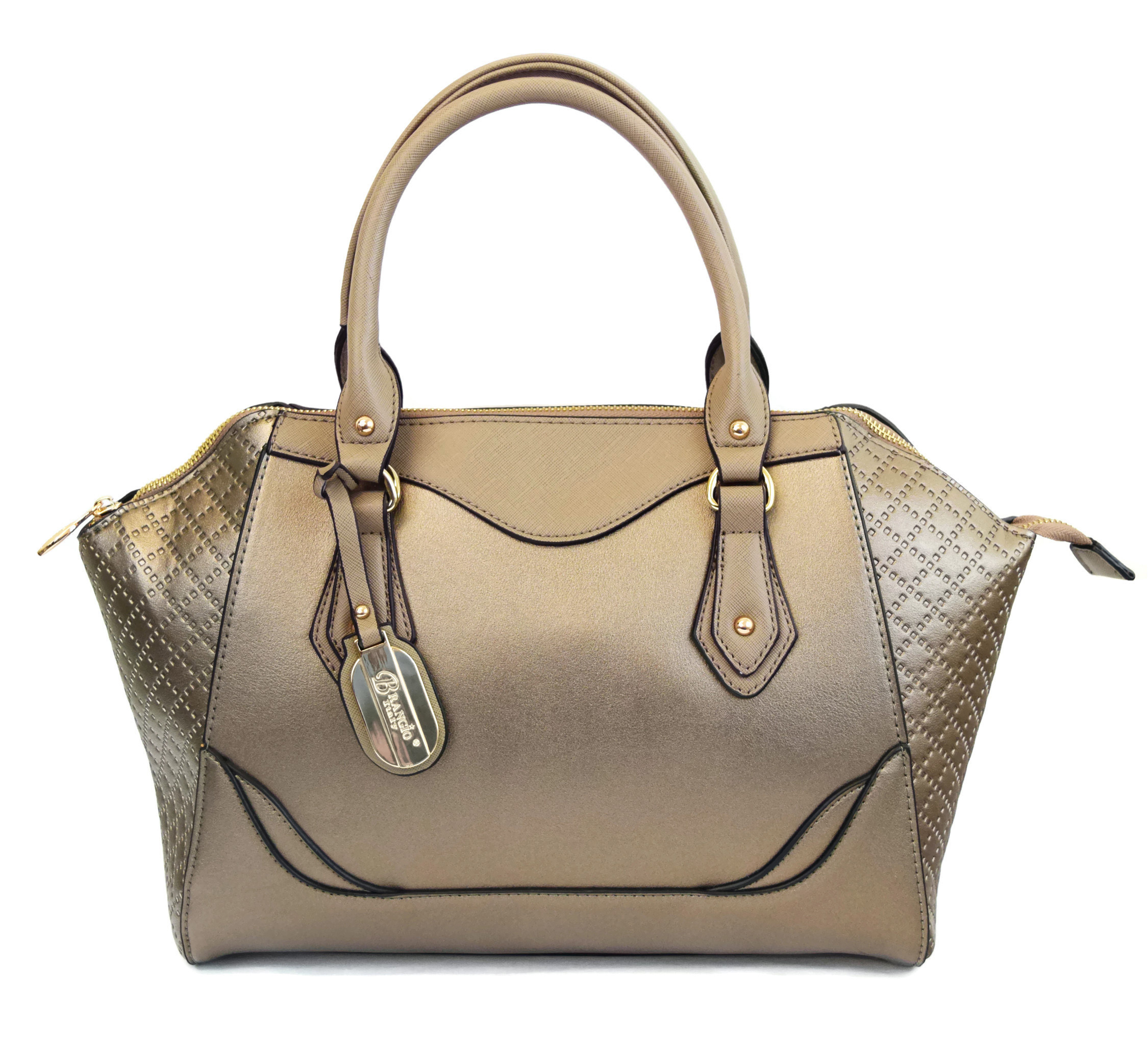 Brangio Italy "Mariah" Dome Shaped SatchelStyle Handbag Purse & Wallet Set eBay