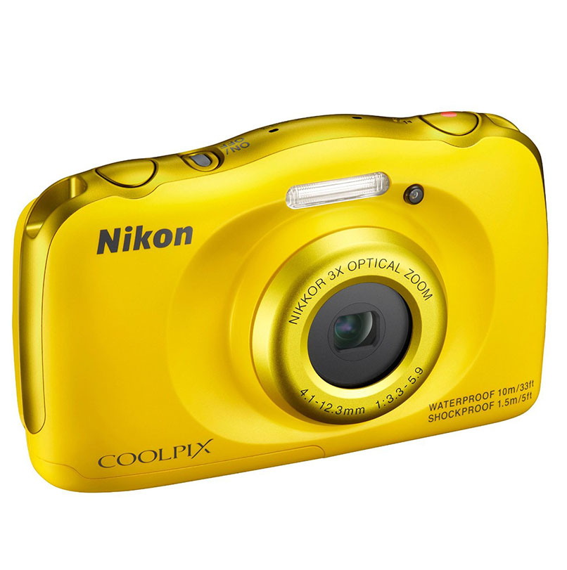 Nikon COOLPIX S33 Digital Camera 13.2MP Waterproof Shockproof