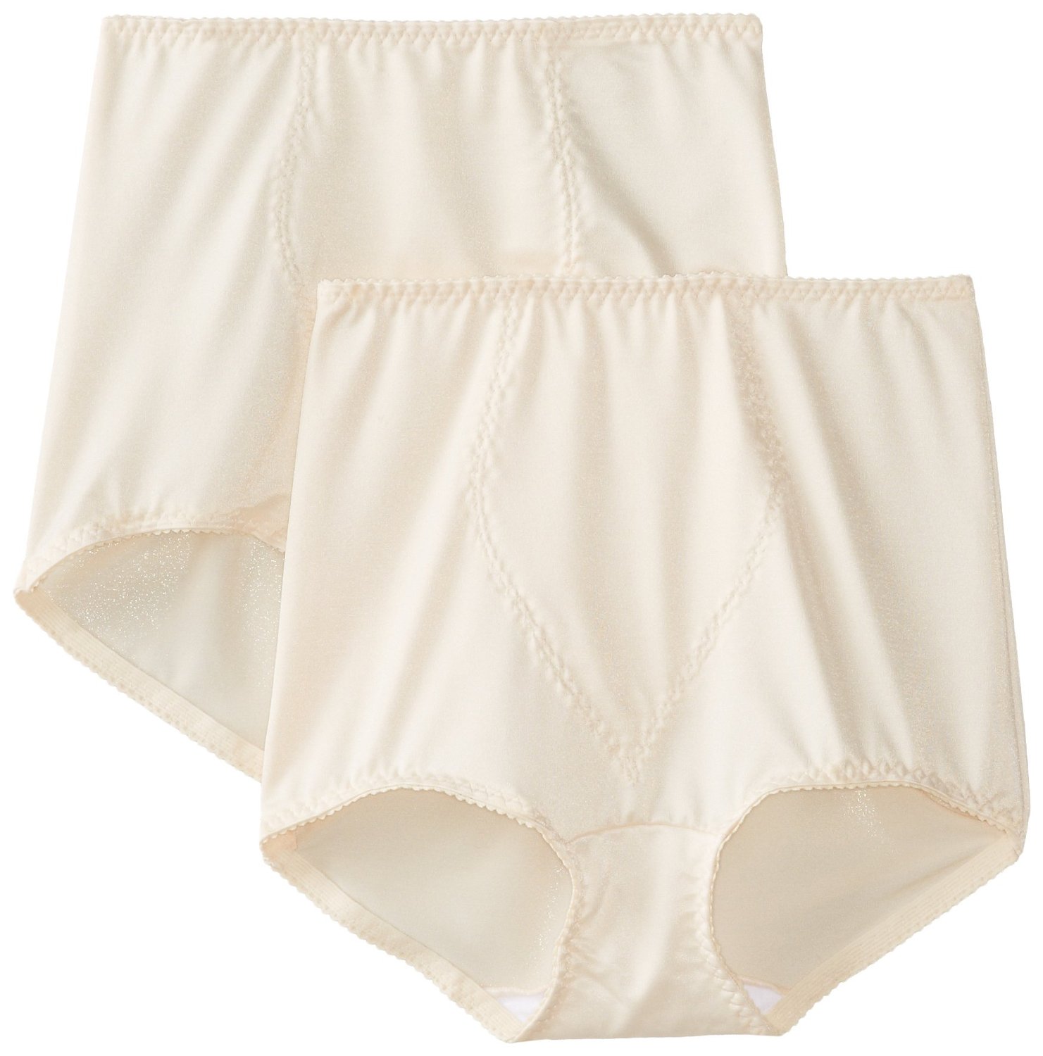 Bali Women's Shapewear Light Control Tummy Panel Panty 2Pack 8700 eBay