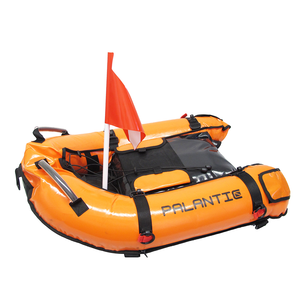Palantic Scuba Diving Inflatable Gangway Float Boat with Dive Flag