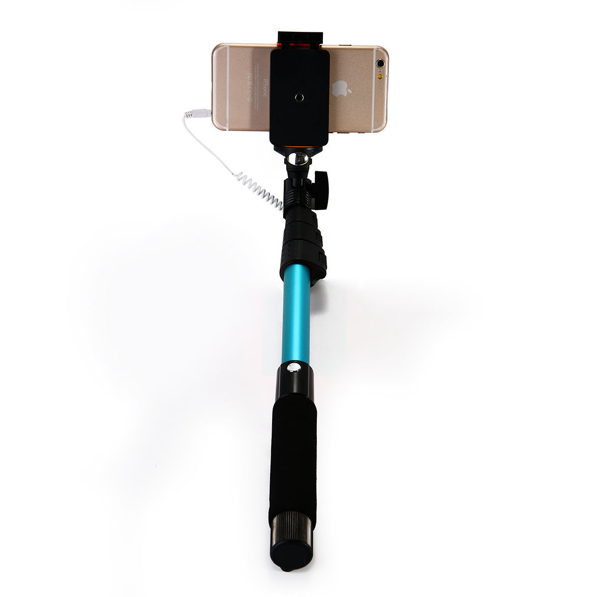 Wired Selfie Stick Extendable Monopod Mirror Handheld for iPhone 6 PLUS