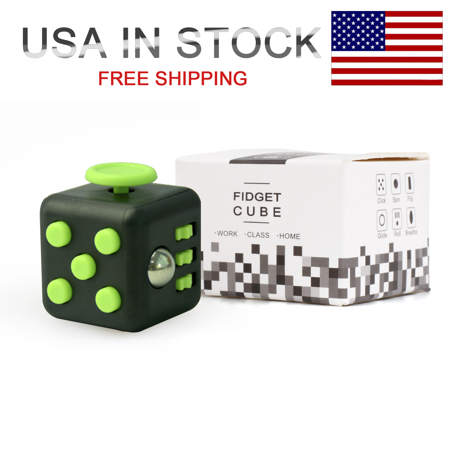 Magic Fidget Cube Lanyard Relief Anxiety Stress Kickstarter Relief