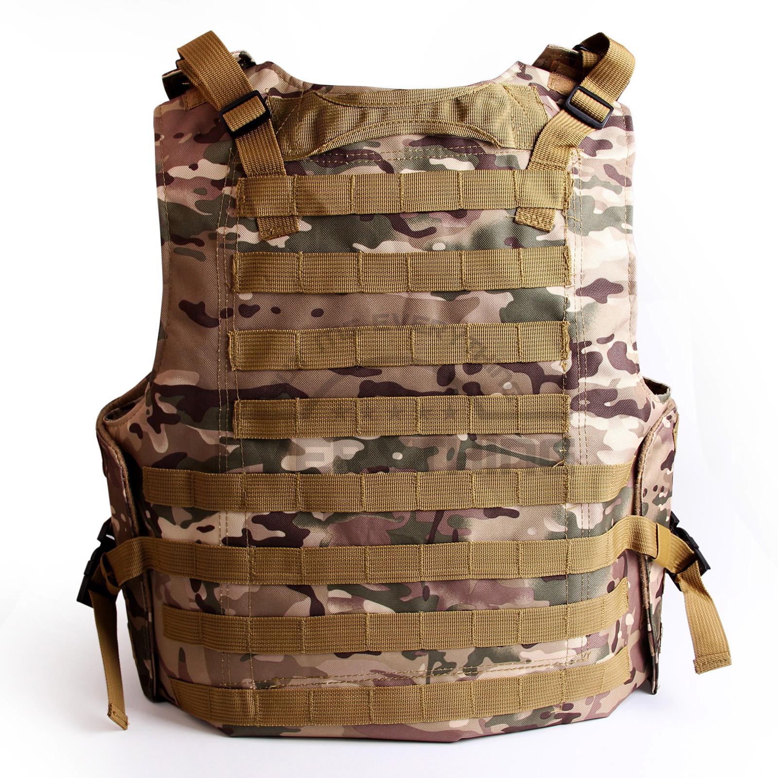 Army Military Molle Combat Airsoft Tactical Vest Adjustable XXXL Plate