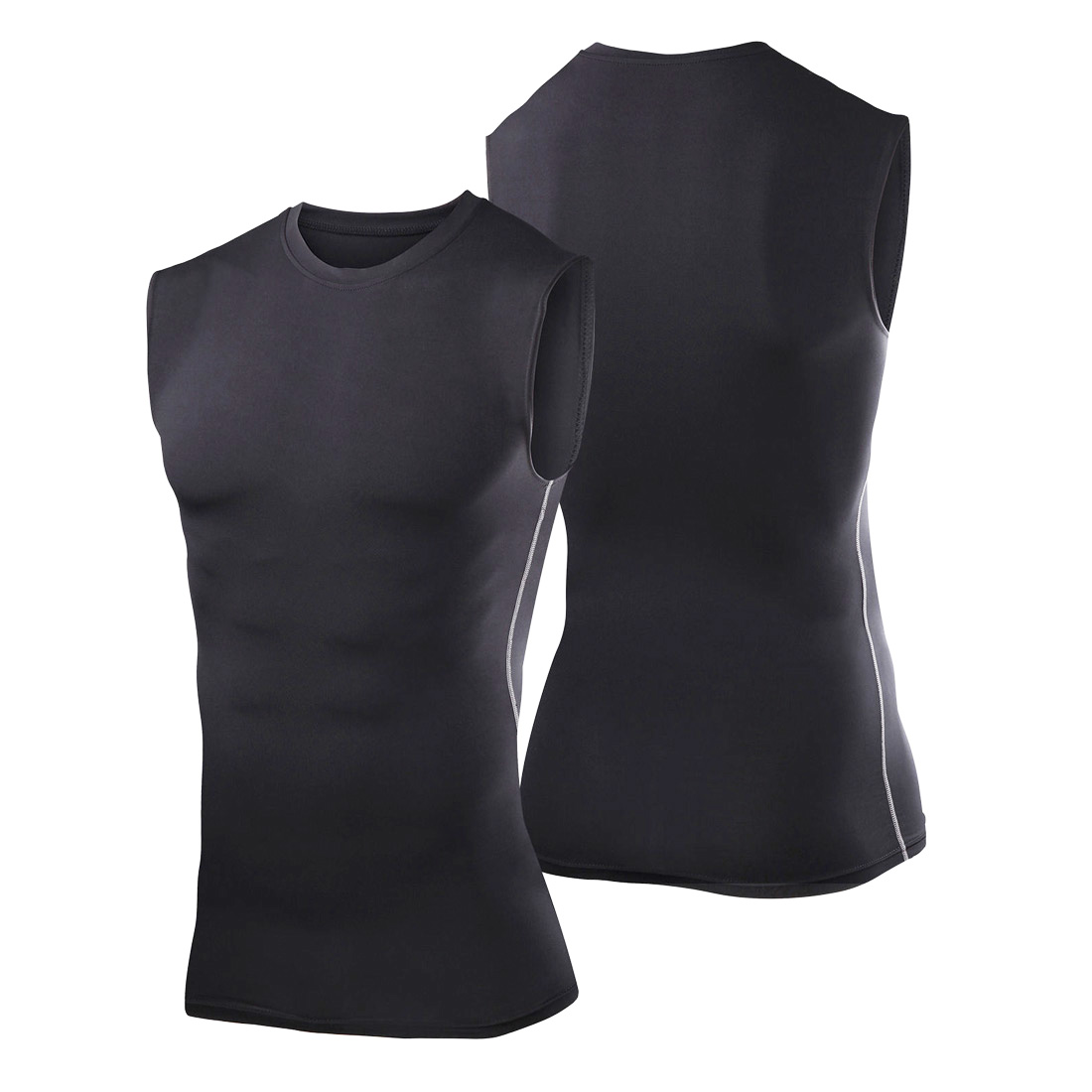 Mens Compression Shirt Vest Pants Shorts Gym Workout Base Layers