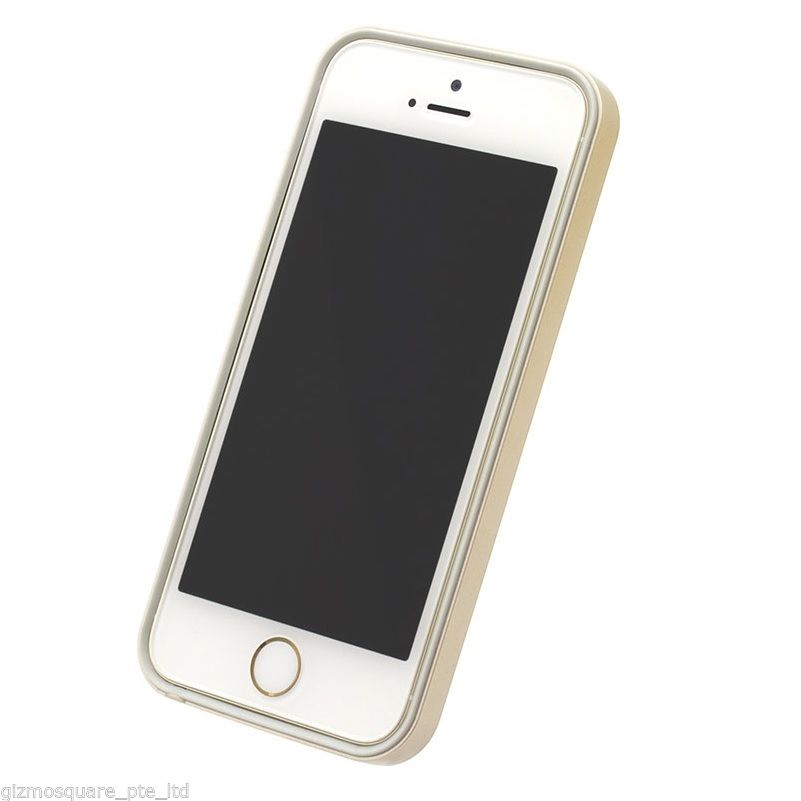 Power Support Slim Frame Flat Bumper + 2 Front & 1 Back Films For iPhone 5 5S GS - Picture 16 of 54