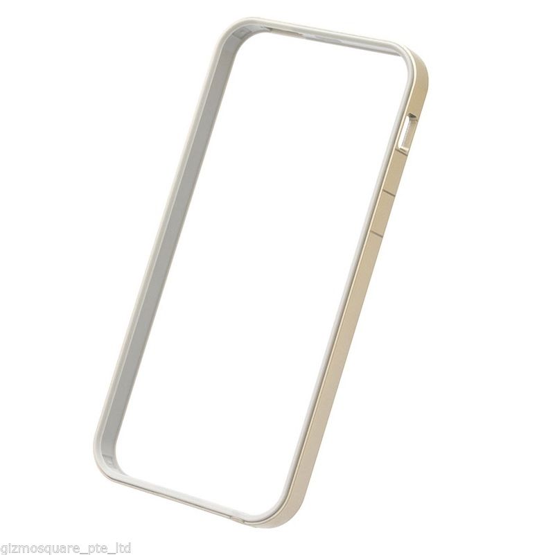 Power Support Slim Frame Flat Bumper + 2 Front & 1 Back Films For iPhone 5 5S GS - Picture 18 of 54
