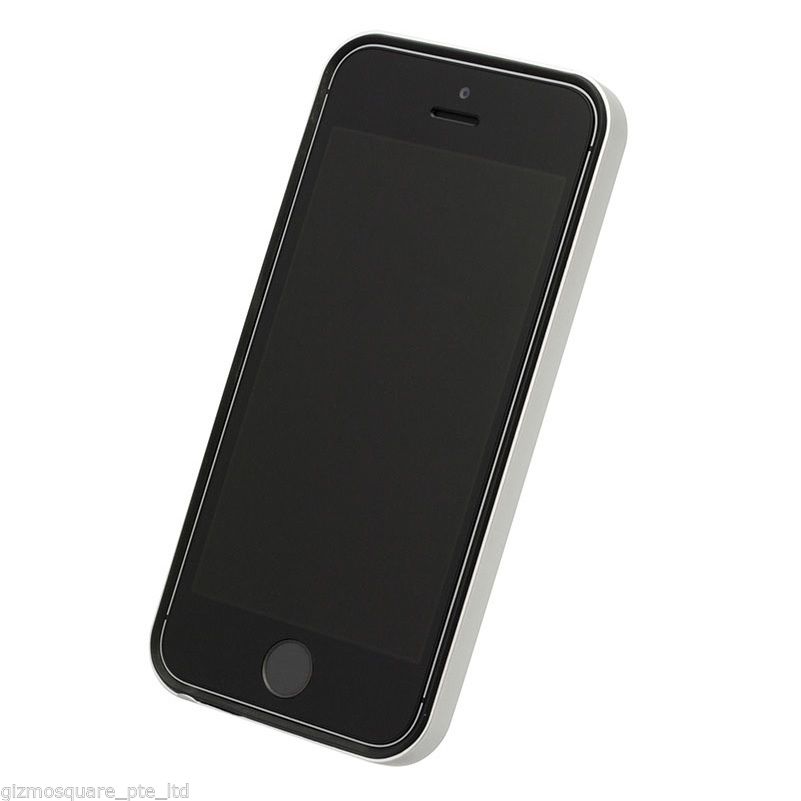 Power Support Slim Frame Flat Bumper + 2 Front & 1 Back Films For iPhone 5 5S GS - Picture 41 of 54