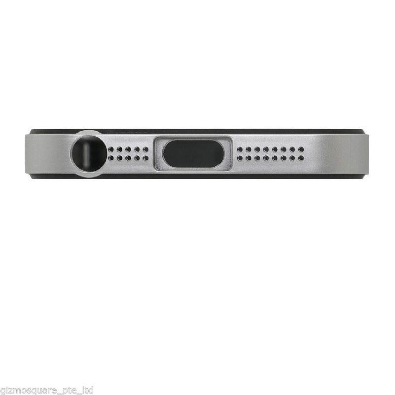 Power Support Slim Frame Flat Bumper + 2 Front & 1 Back Films For iPhone 5 5S GS - Picture 46 of 54
