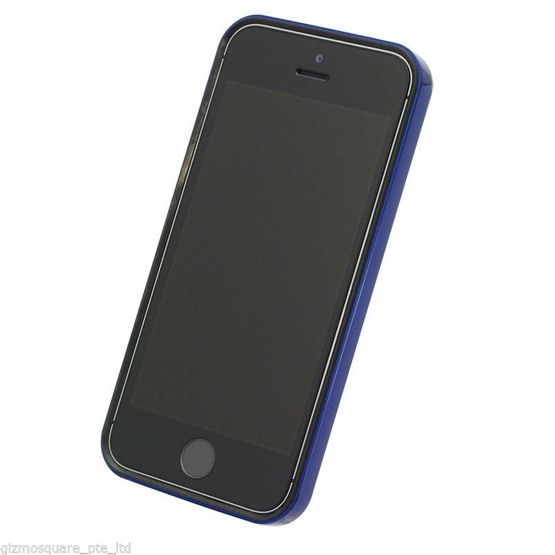 Power Support Slim Frame Flat Bumper + 2 Front & 1 Back Films For iPhone 5 5S GS - Picture 23 of 54