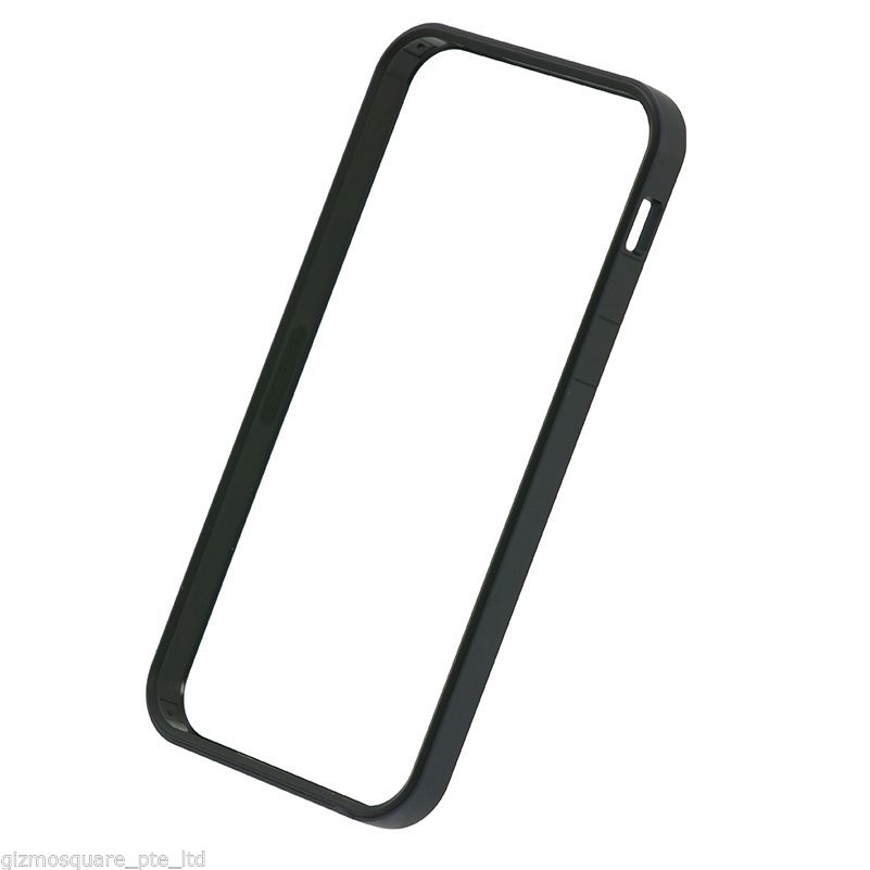 Power Support Slim Frame Flat Bumper + 2 Front & 1 Back Films For iPhone 5 5S GS - Picture 11 of 54