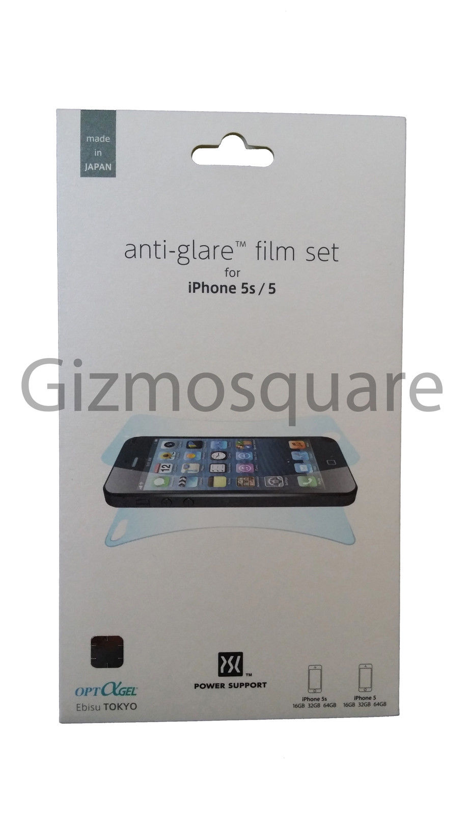 Power Support Front Back Screen Protector For iPhone 5 5S Anti Glare / Crystal - Picture 3 of 4