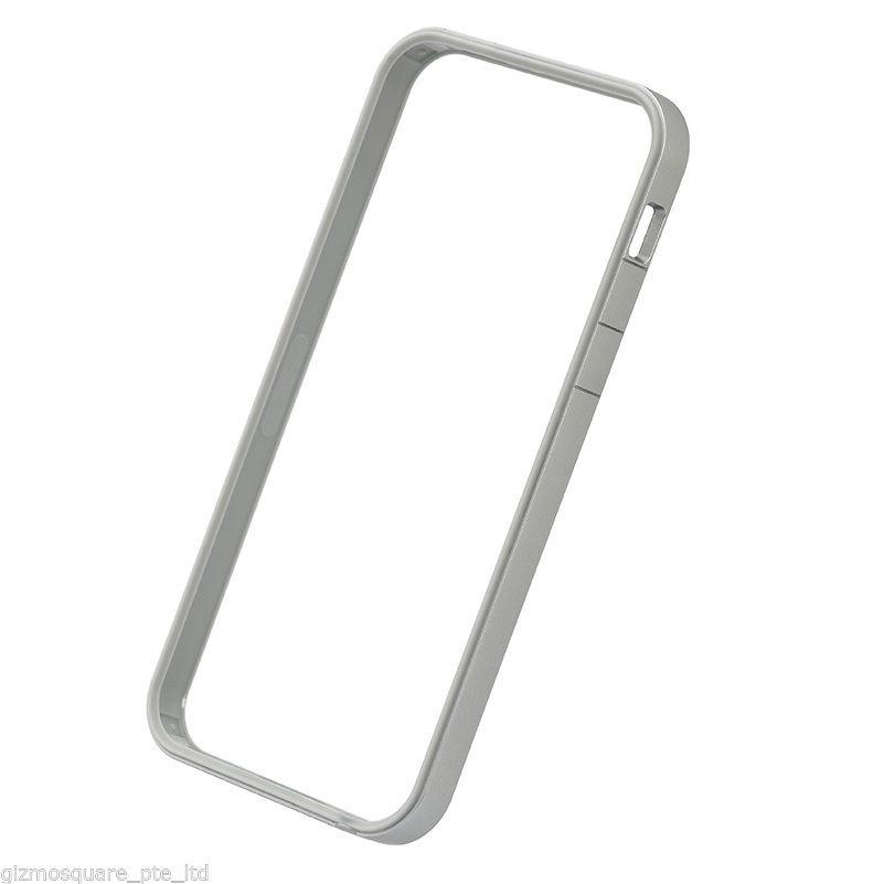 Power Support Slim Frame Flat Bumper + 2 Front & 1 Back Films For iPhone 5 5S GS - Picture 50 of 54
