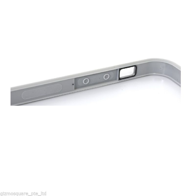 Power Support Slim Frame Flat Bumper + 2 Front & 1 Back Films For iPhone 5 5S GS - Picture 53 of 54
