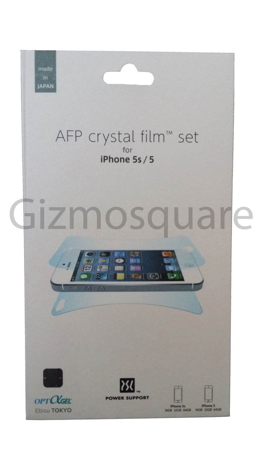 Power Support Front Back Screen Protector For iPhone 5 5S Anti Glare / Crystal - Picture 4 of 4