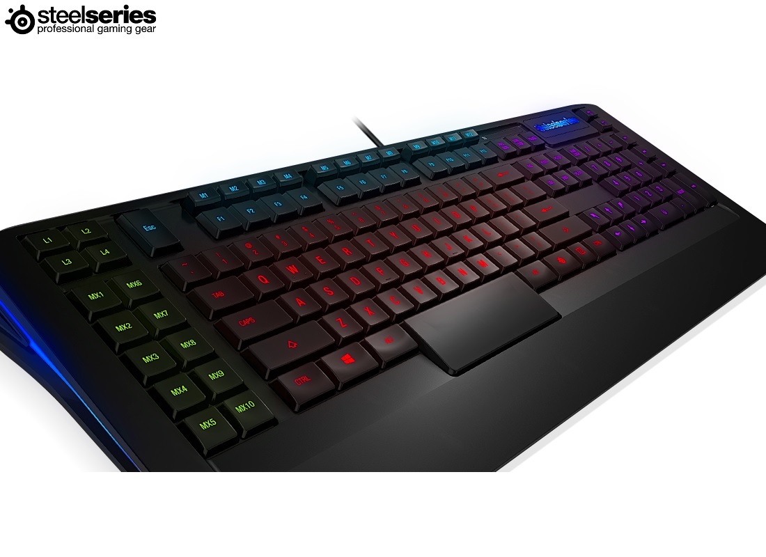 SteelSeries APEX RGB Color Customizing Gaming Keyboard Steel Series US