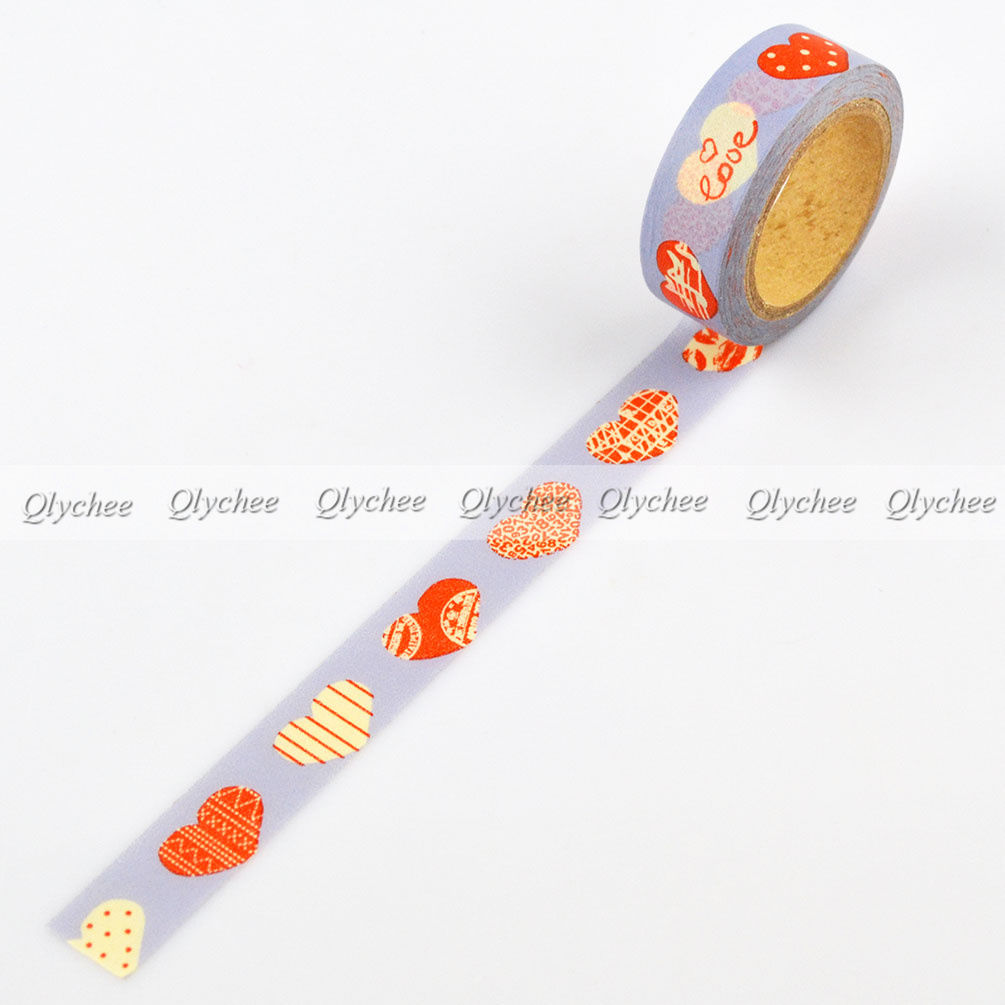 Japanese Extra Wide Deco Decorative Floral Washi Paper Tape Masking