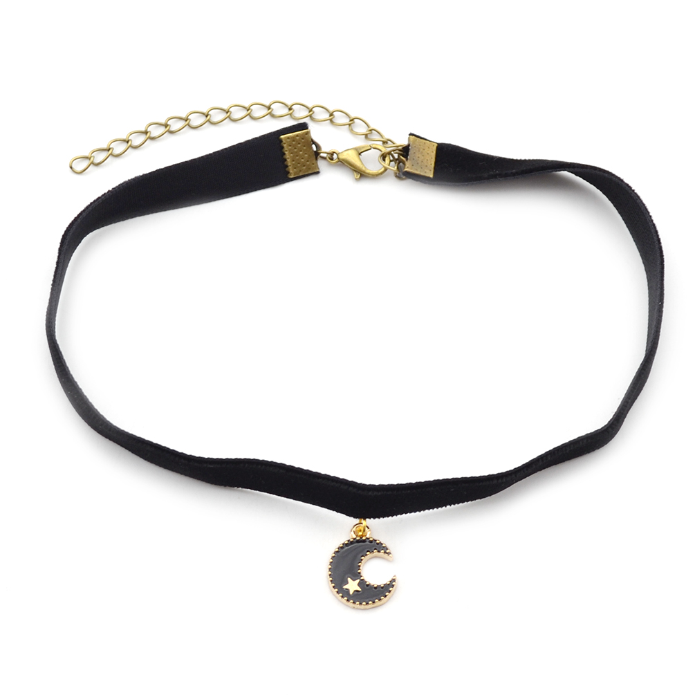 anime sailor moon charm pendant velvet choker necklace retro handmade anime sailor moon charm pendant velvet choker necklace retro handmade