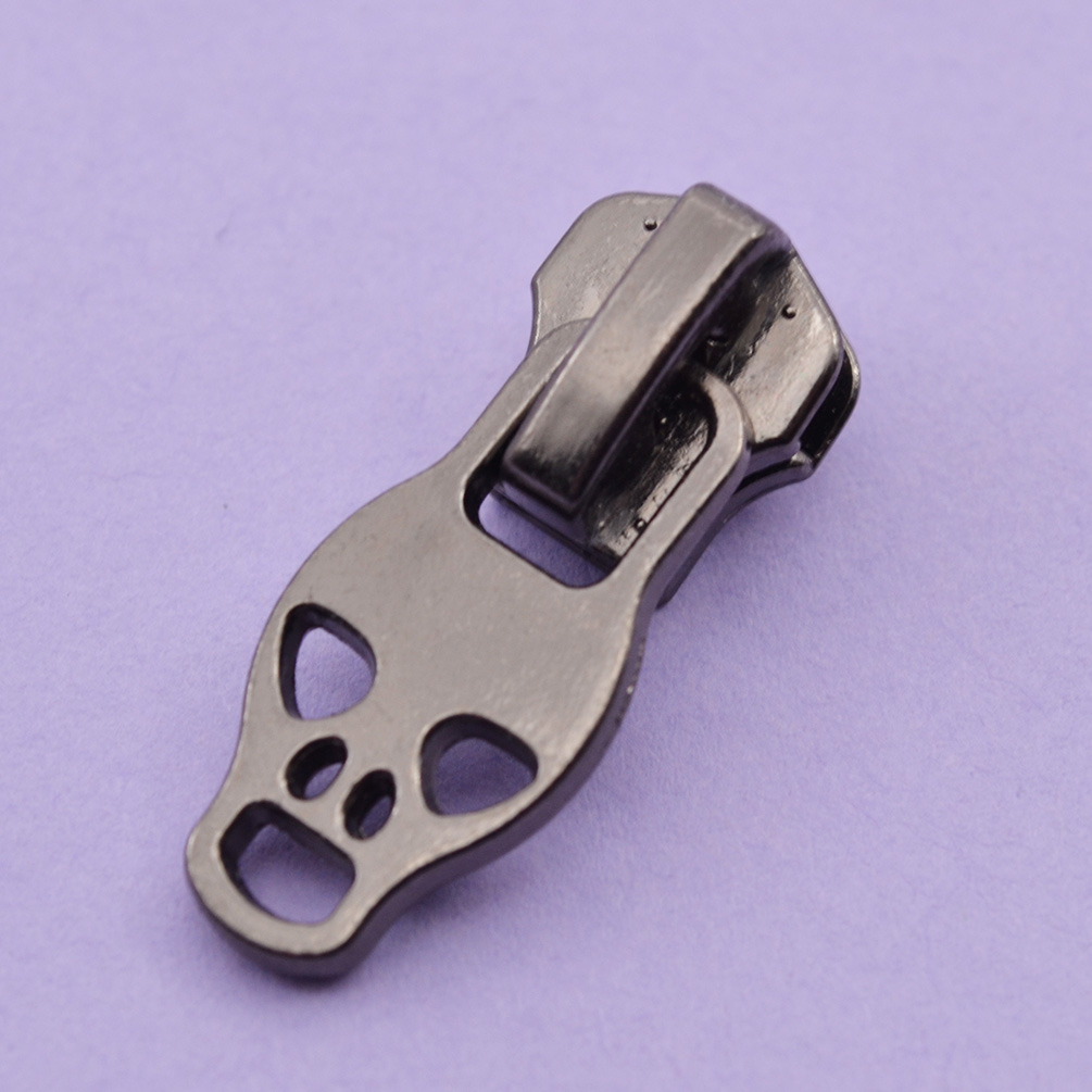 1 Pc Metal Heart Cross Skull Zipper Pull Tab Repair Replacement DIY