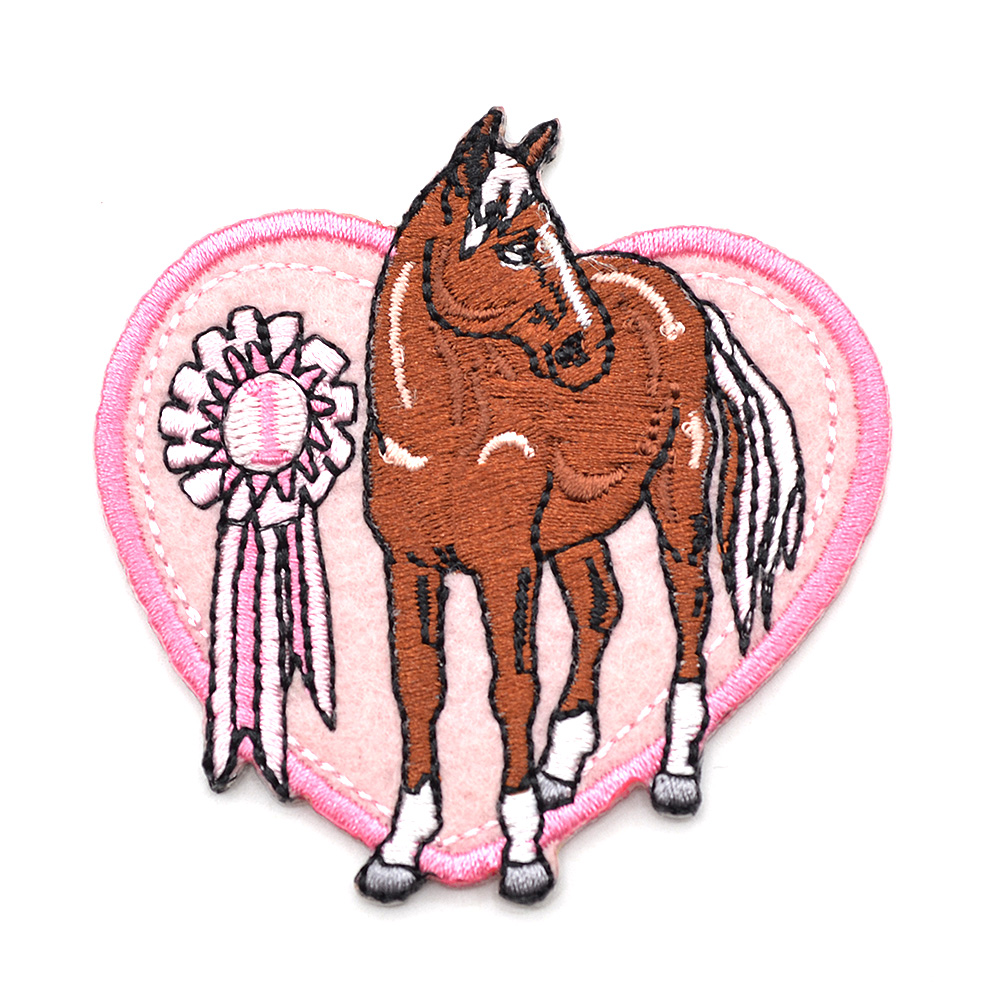 Horse Pattern Iron On Patches Embroidered Applique Cute DIY Clothing Bags Craft eBay