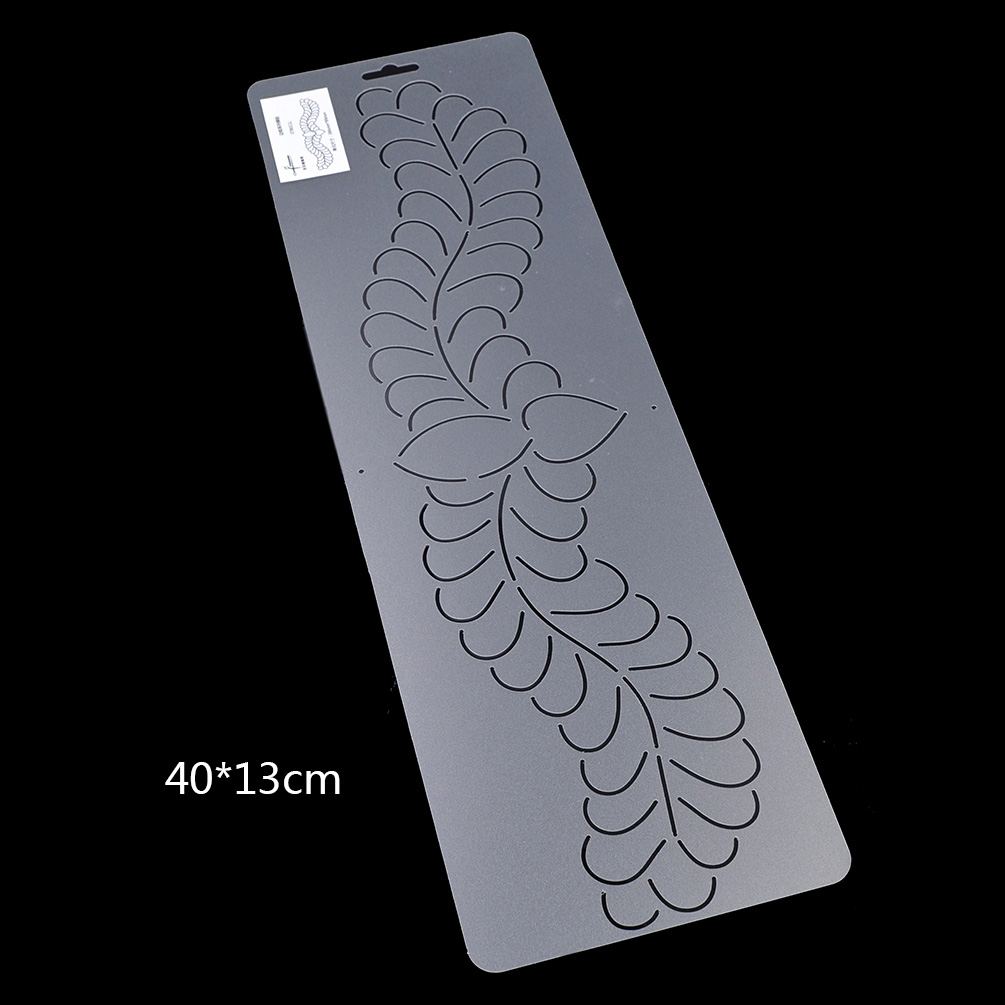 1Pc Plastic Quilting Stencil Painting Craft Stencil Template Stitch Sew