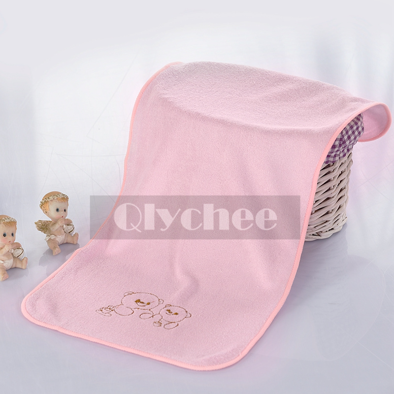 Kids Baby Face Cloths Towel Washcloth Bath Beach Animals Embroidered
