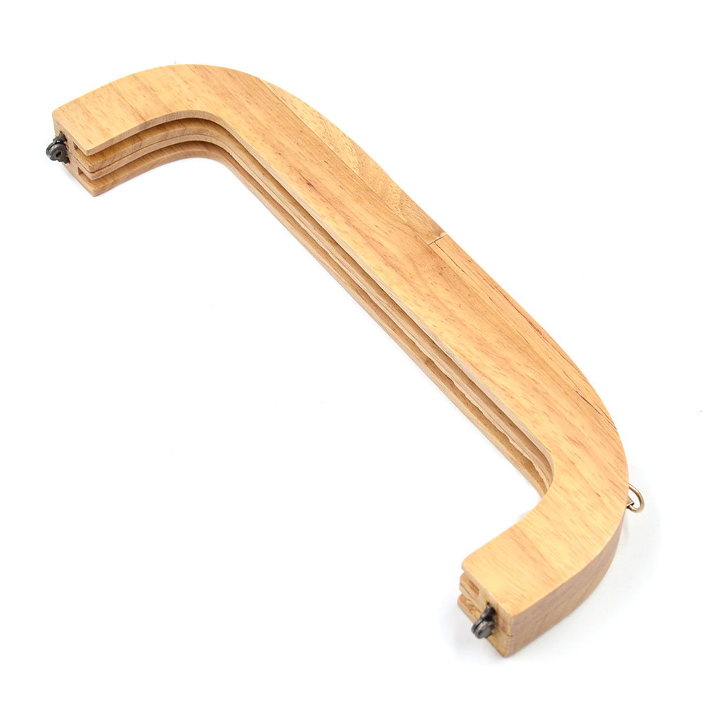 1 Pc Vintage Wooden Bag Purse Handle Openable Handle DIY Replacement Handmade eBay