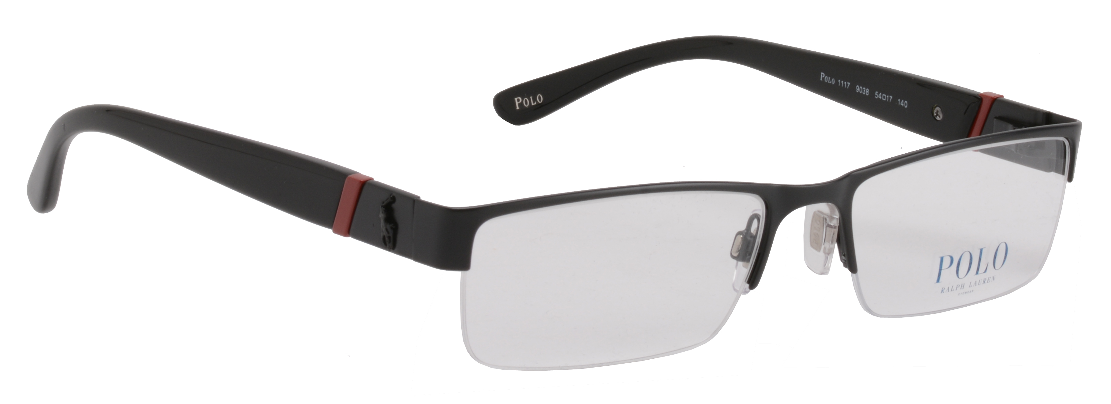 Polo by Ralph Lauren Men's Eyewear Frames PH1117 56 mm Matte Black 9038