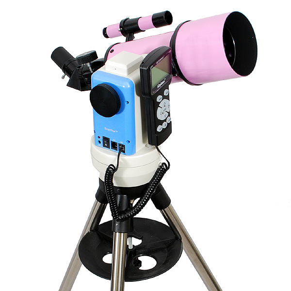 New Pink 80mm GPS Computerized EQ GoTo Telescope w Auto Star Finder eBay